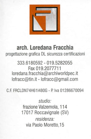 ARCH.LOREDANA FRACCHIA