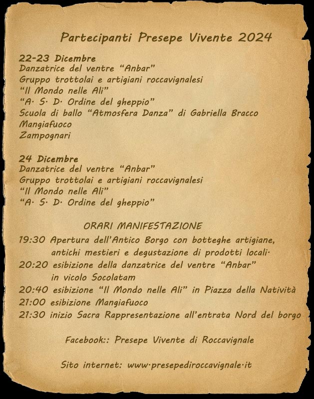 PARTECIPANTI 2024