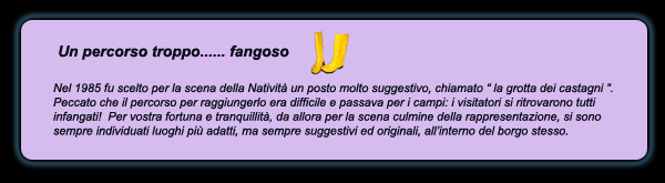 percorso fangoso